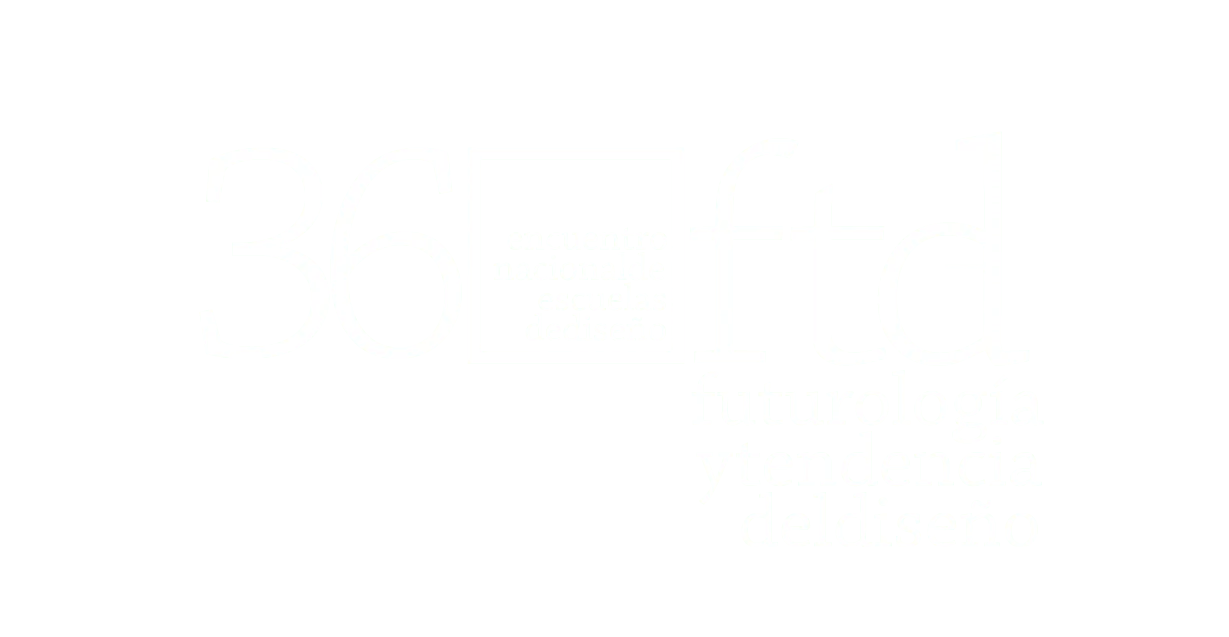 Logo 36 ENED en blanco